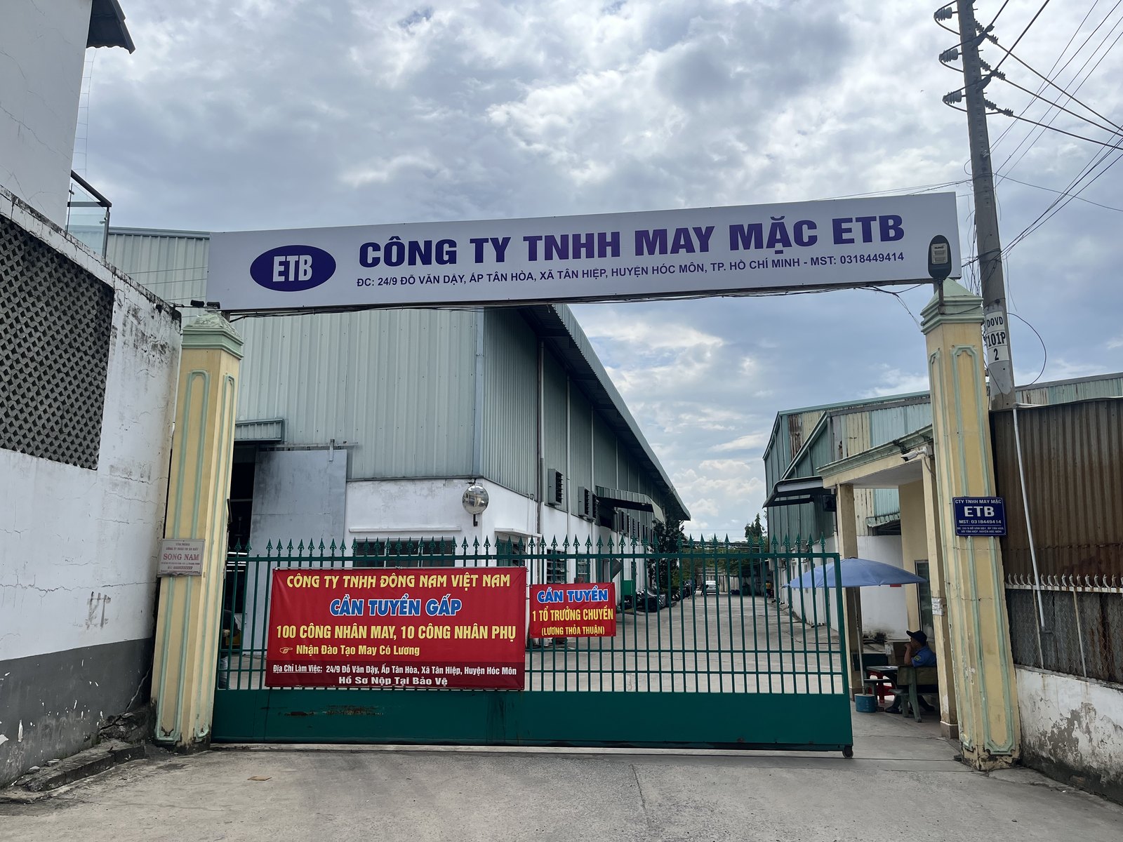 ETB factory exterior