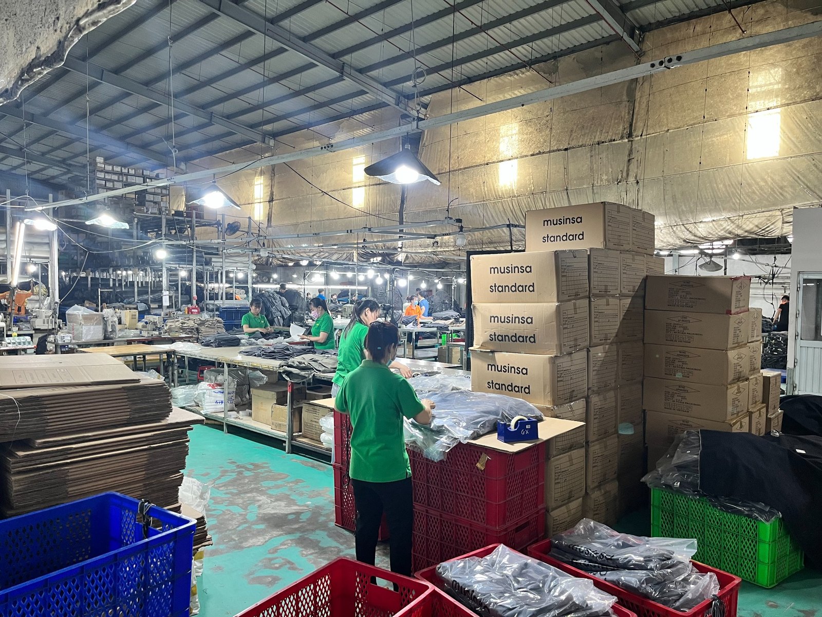 KIMSUN production floor